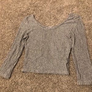 Quarter inch crop top
